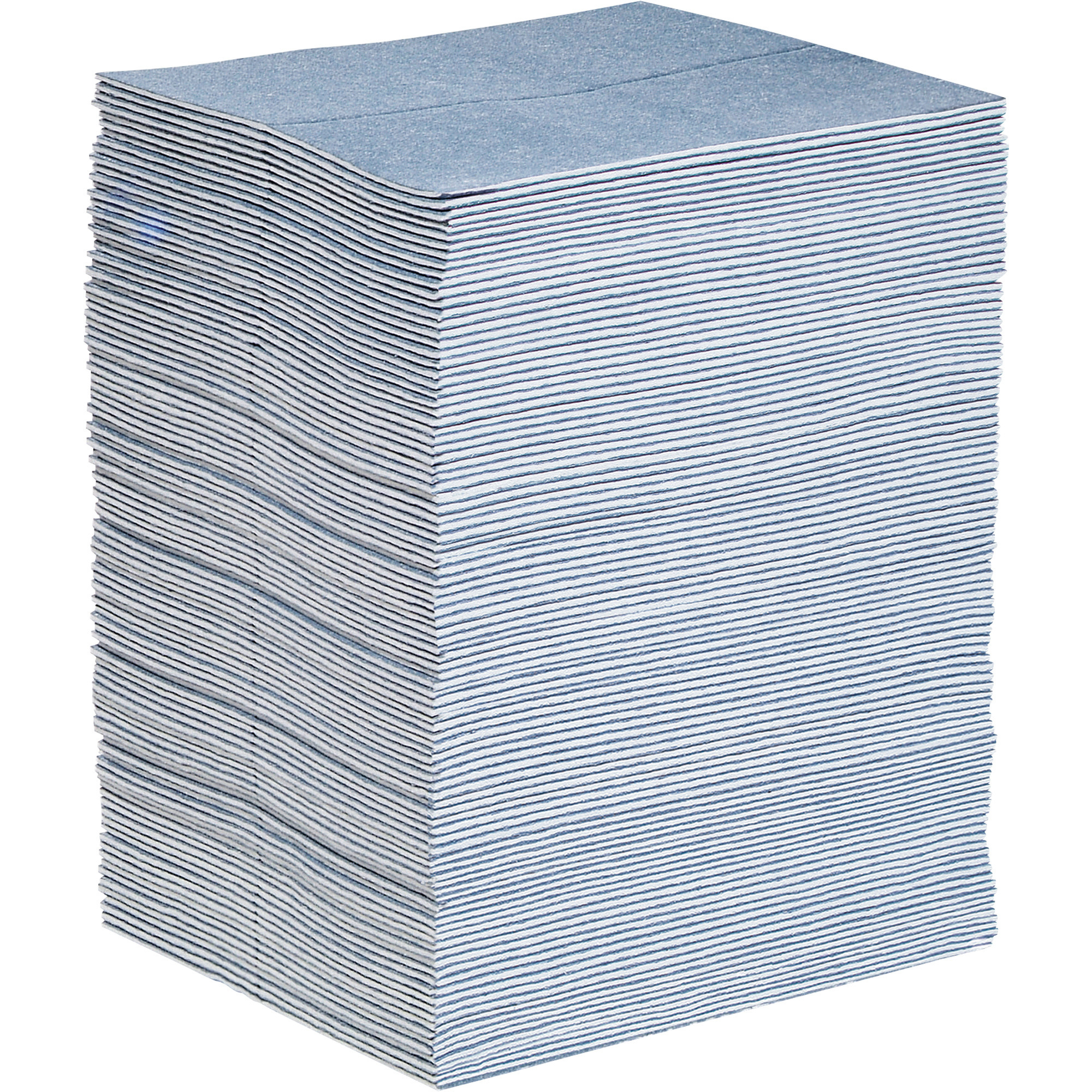 New Pig Heavy-Weight Absorbent Pads, Box of 100, Blue, 19in.L x 15in.W, Model# BLU10